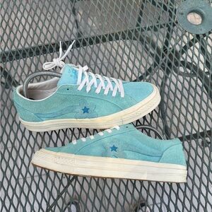 Converse One Star Ox Tyler The Creator Golf Le Fluer 8/10w Blue Sneakers
